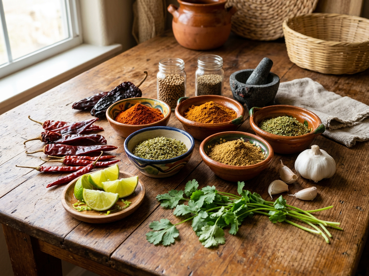 Mexican Flavors - Flour & Herbs