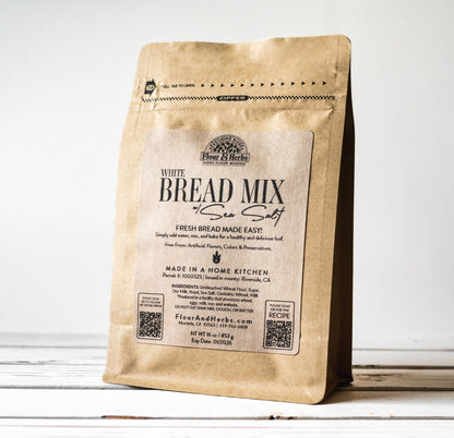 Artisan Bread Mix – Easy Homemade Bread - Flour & Herbs