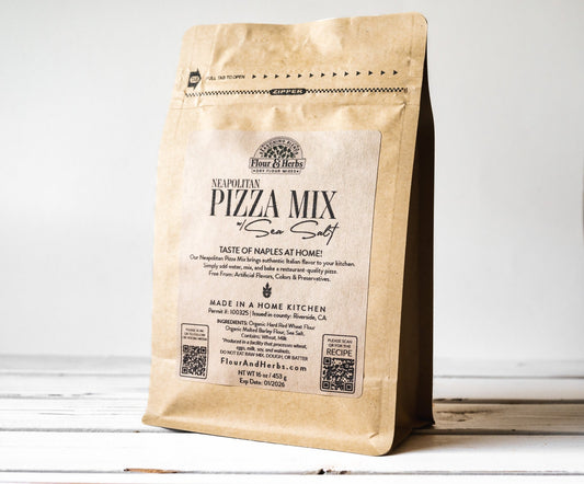 Neapolitan Pizza Dough Mix – Authentic Homemade Pizza Made Easy - Flour & Herbs