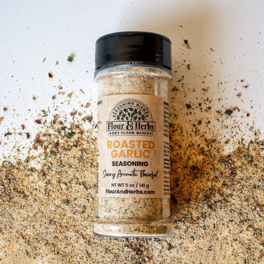 Roasted Garlic Pepper Seasoning - Flour & Herbs
