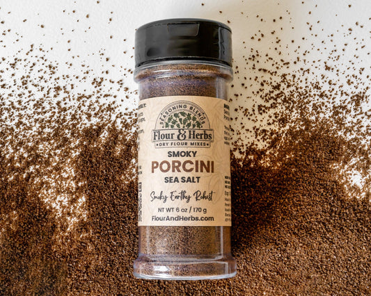 Smoky Porcini Sea Salt - Flour & Herbs