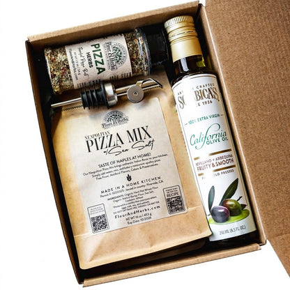 The Pizza-Making Experience Gift Box - Flour & Herbs