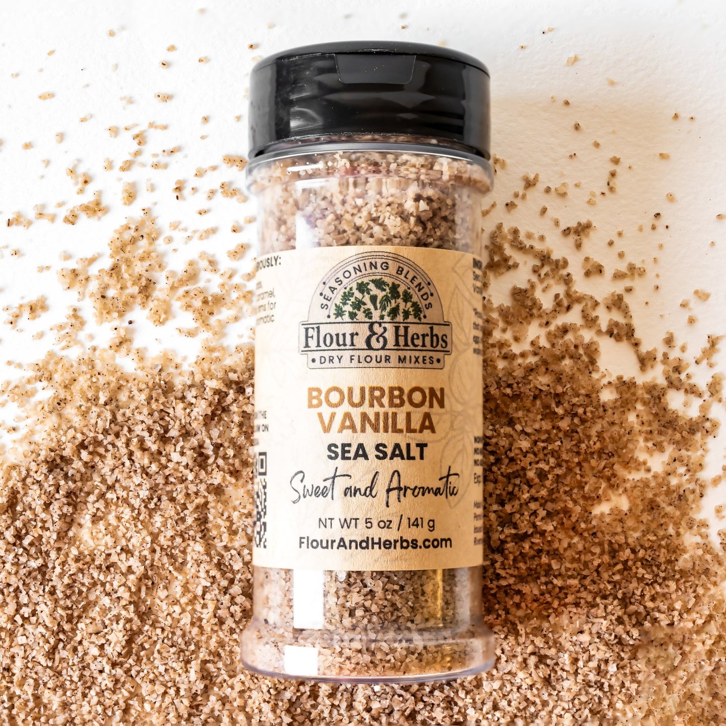 Vanilla Bean Sea Salt - Flour & Herbs